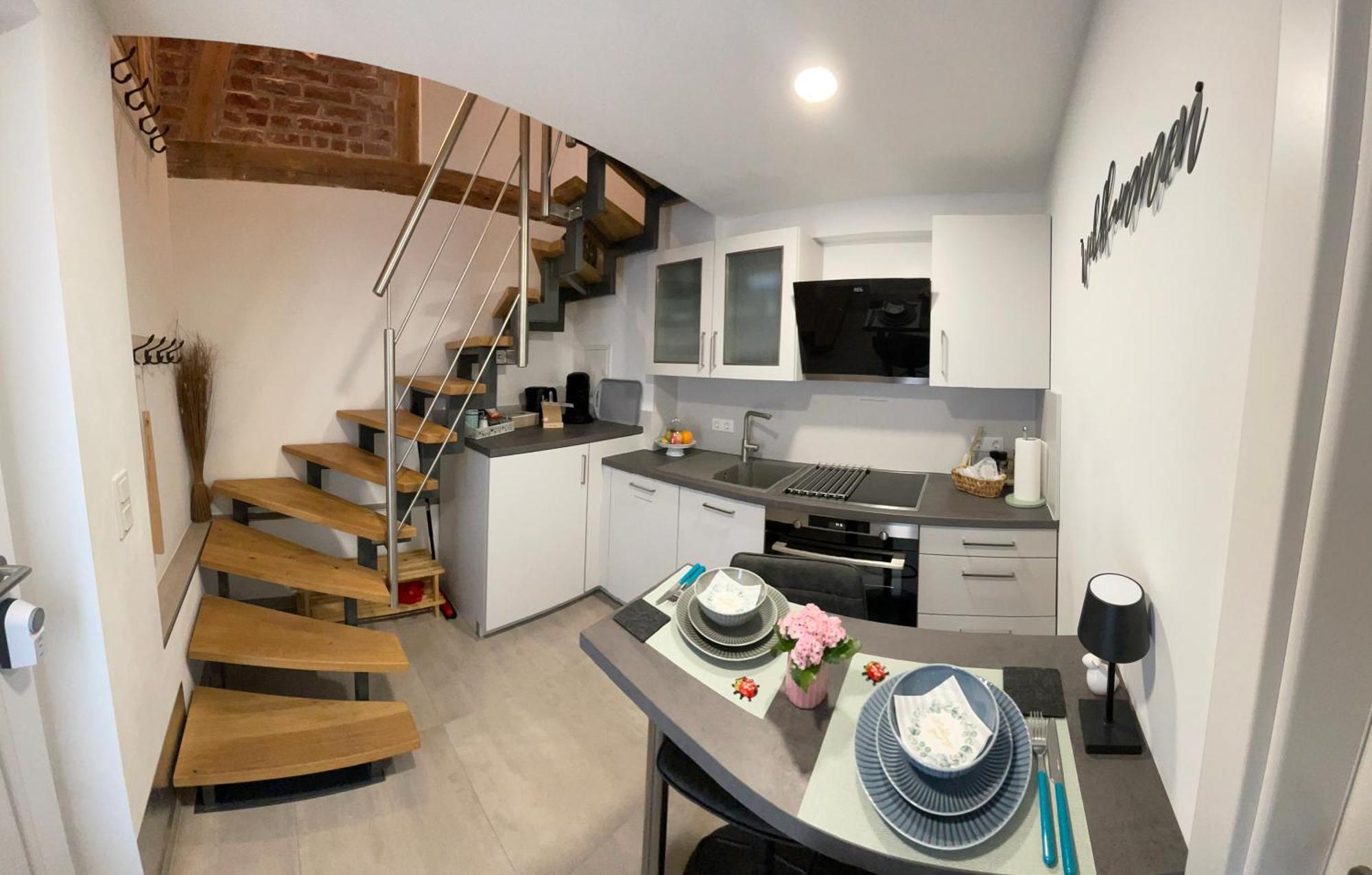 Charmantes Luxus Maisonette- Apartement Bad Hersfeld Eksteriør billede